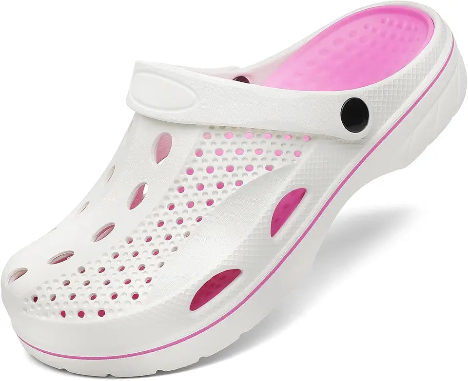 Arch Support Clogs Slip-on Garden Shoes with Cushion Insoles A969313