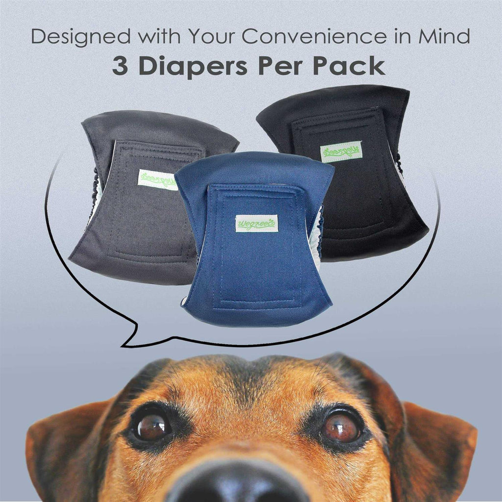 Washable Dog Diapers Male Dog Belly Wrap W8459
