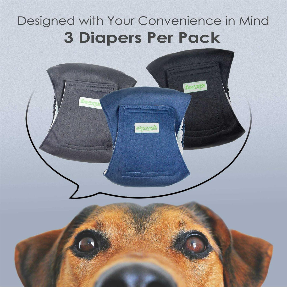 Washable Dog Diapers Male Dog Belly Wrap W8459
