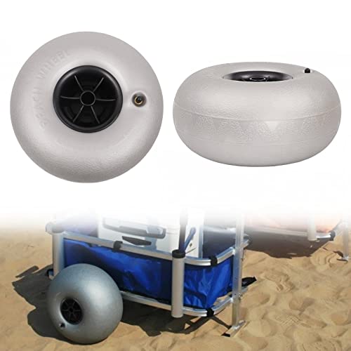 2-Pack 10-Inch Beach Replacement Balloon Wheels J8508