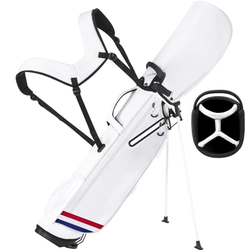 Lightweight Golf Stand Bag with 4-Way Dividers and Dual Straps M35168