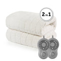 2-in-1 Reversible Heated and Cooling Mattress Pad Queen Size F3059