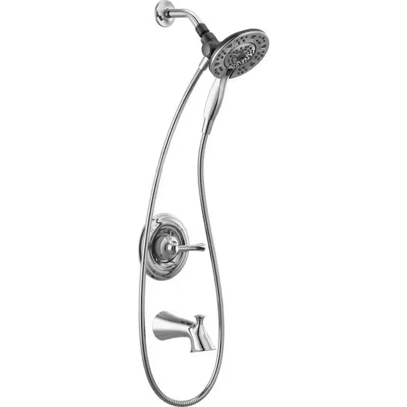 Single-Handle 4-Spray Tub and Shower Faucet in Chrome B305