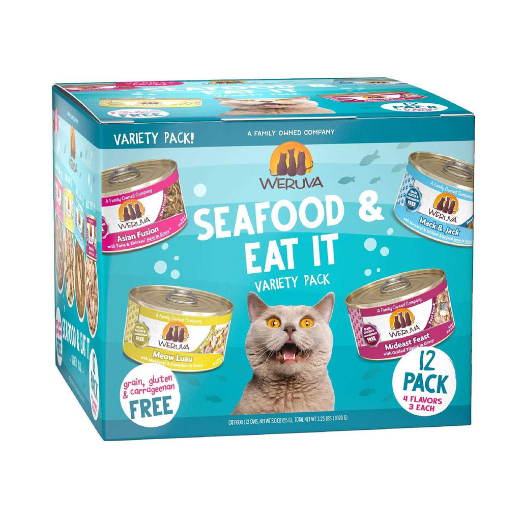 Seafood Wet Cat Food Variety Pack G697925