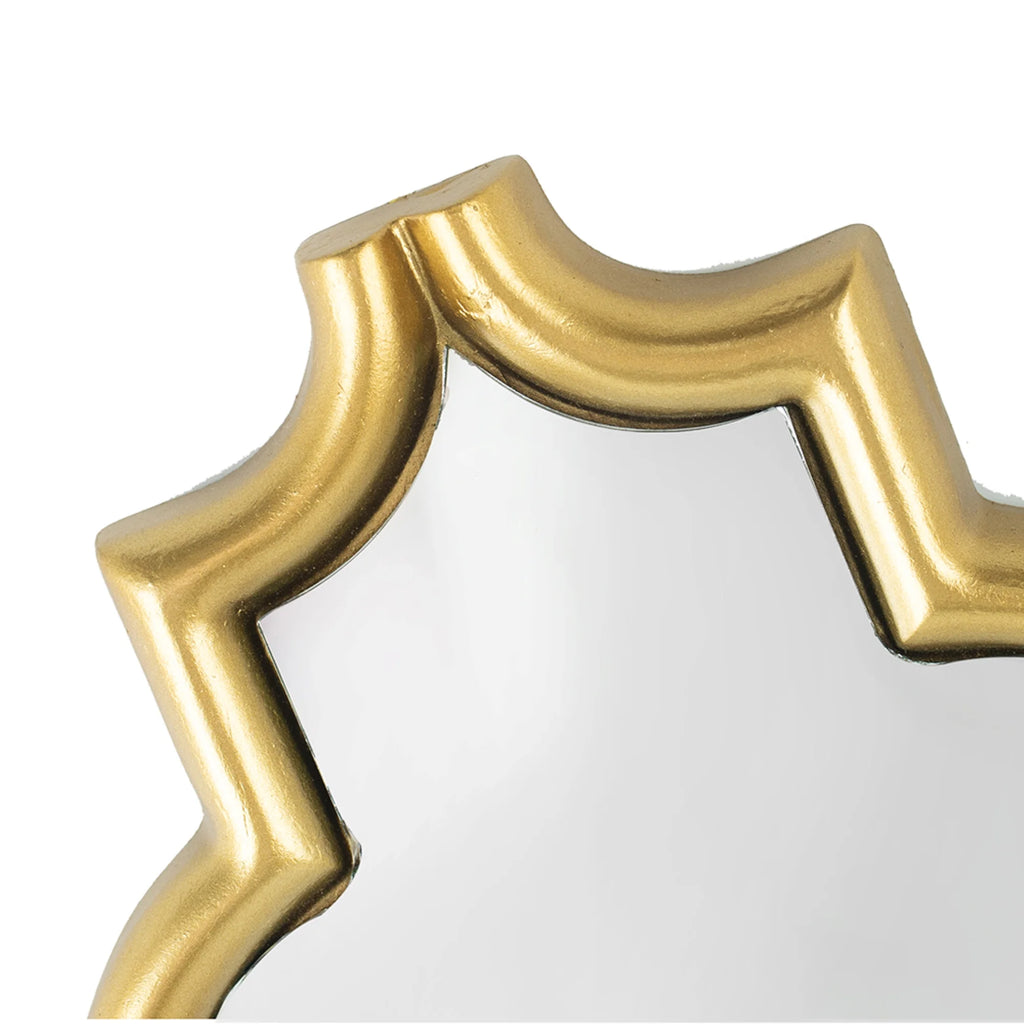 Gold Narrow Wall Mirror E7791