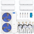 51,000 BTU 4 Zone Ductless Air Conditioner and Heat Pump G26382