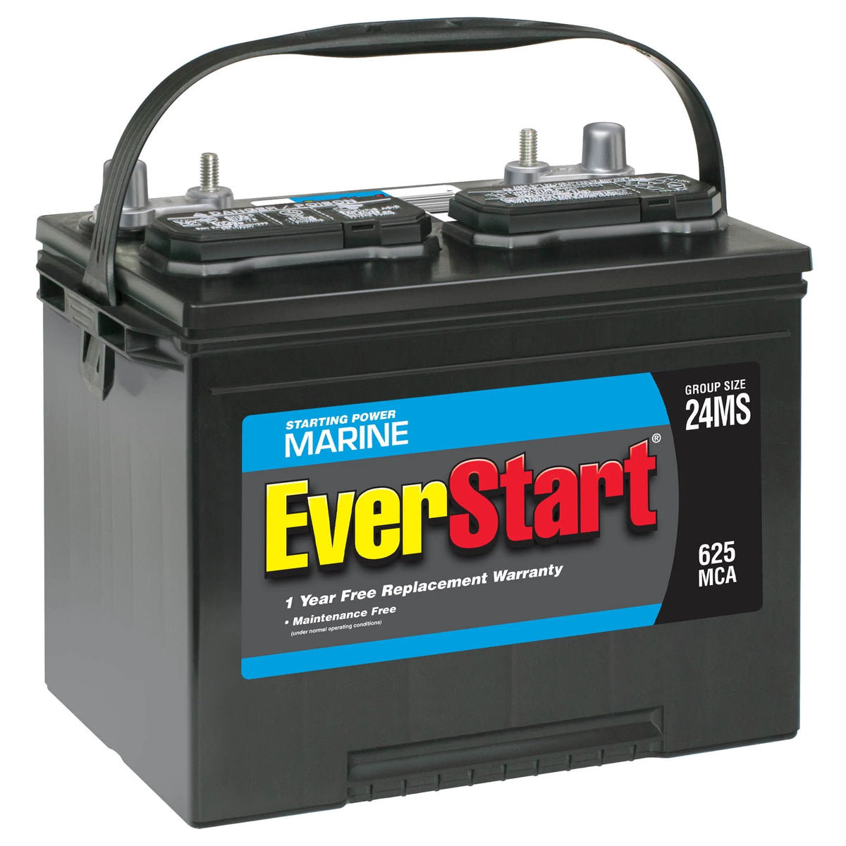 12 Volt 625 MCA Marine Starting Battery J902233