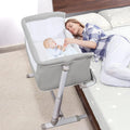 Baby Bassinet with Mattress and 9 Height Positions J15821