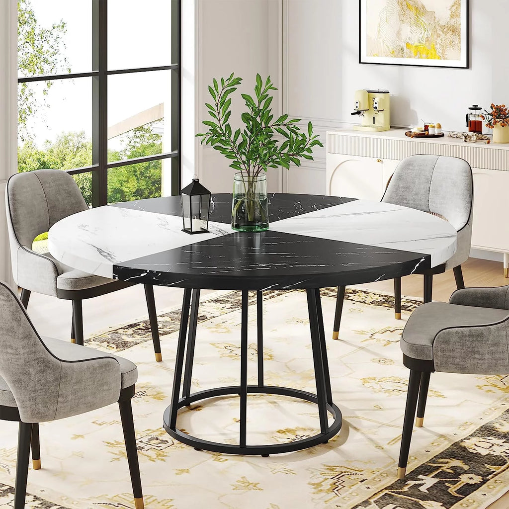 Round Dining Table for 4 People Y716397