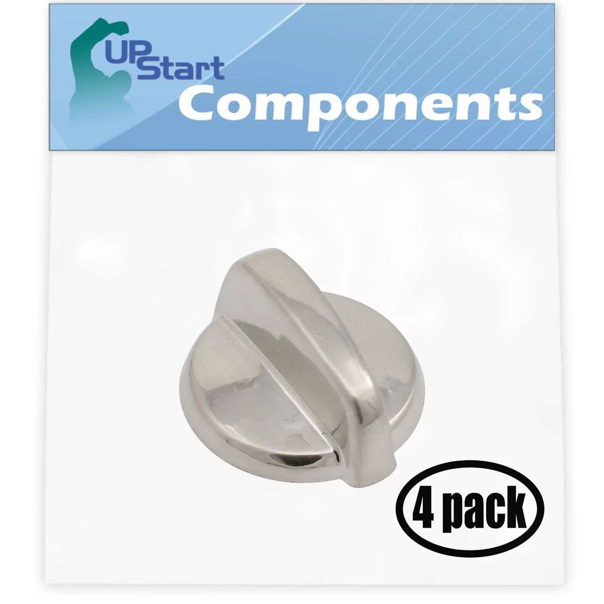 4 Pack Stainless Steel Control Knob C792479