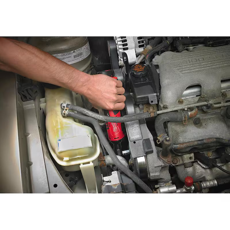 12V Cordless 3/8 in. and 1/4 in. Ratchet Kit (2-Tool) with Battery, Charger and Bag Q7502