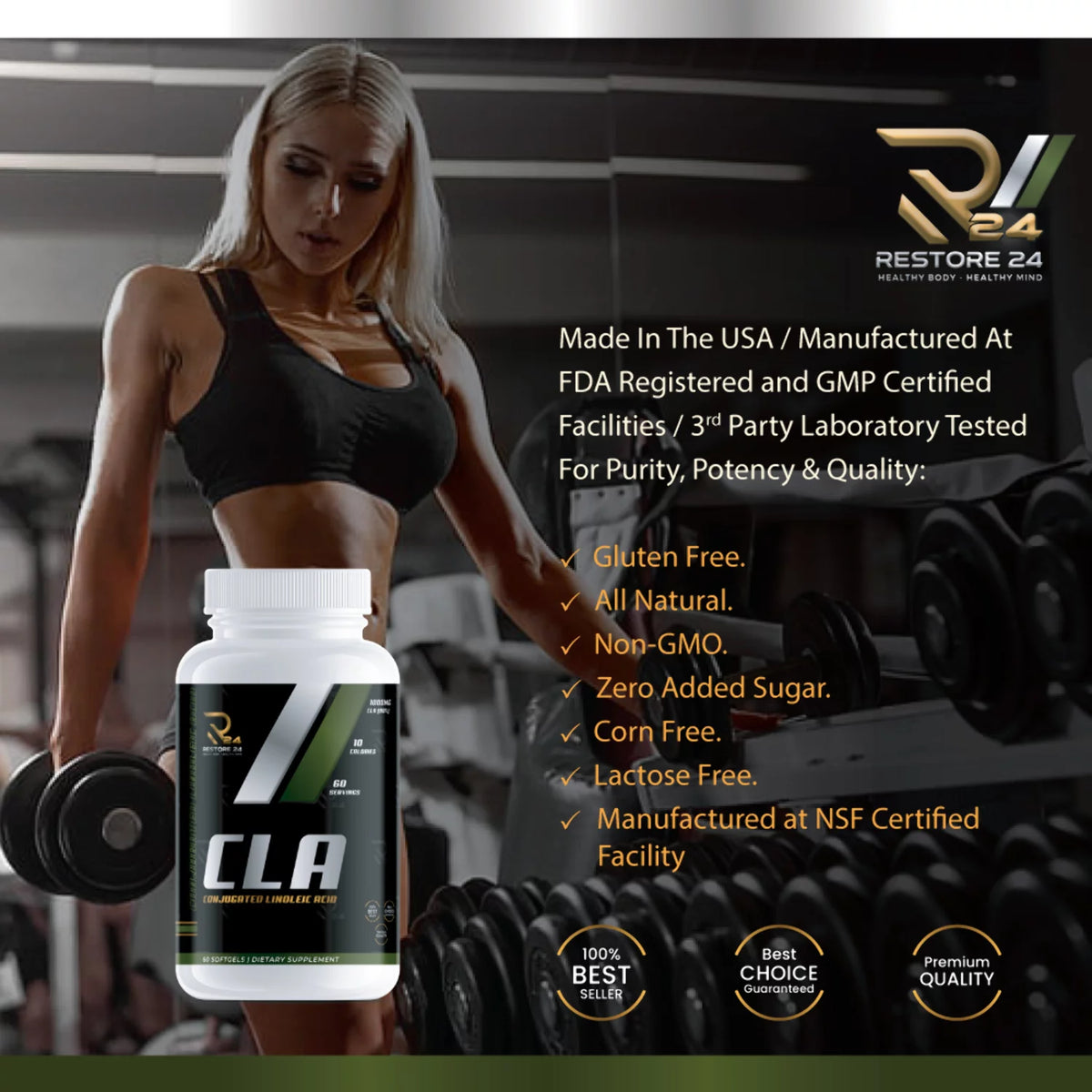 Conjugated Linoleic Acid Softgels M909