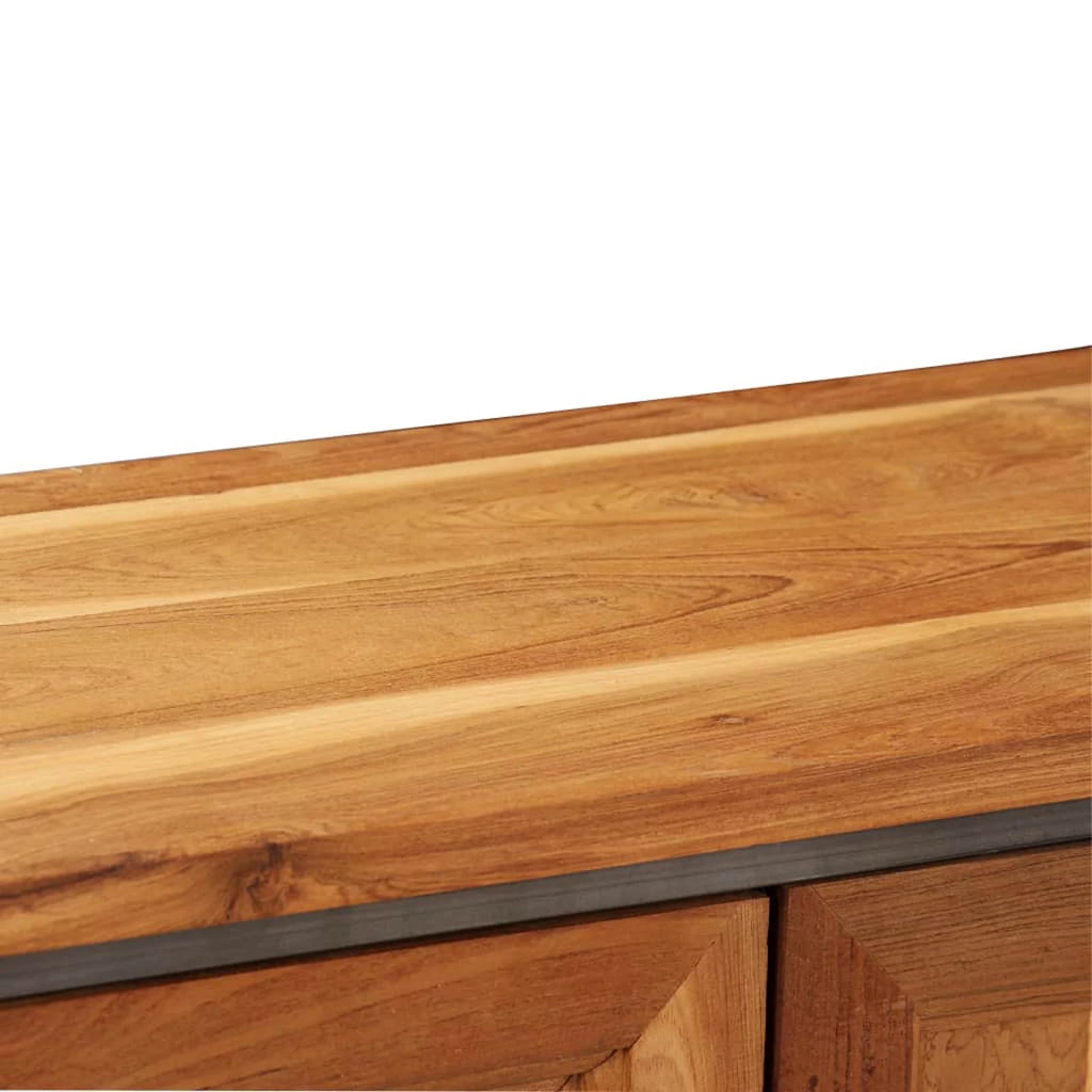 Recycled Teak and Steel Sideboard T900