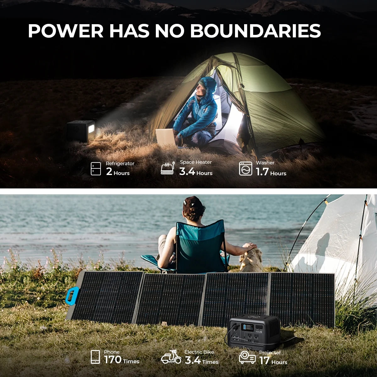 700W 537Wh LiFePO4 Portable Power Station I3067
