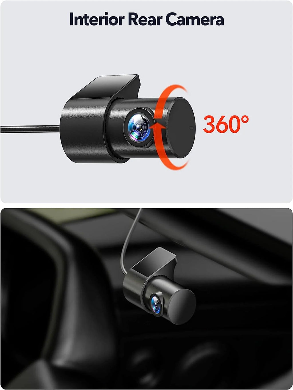 Dash Cam Front and Rear 4K 1080P with WiFi GPS Night Vision 32GB Card O8014