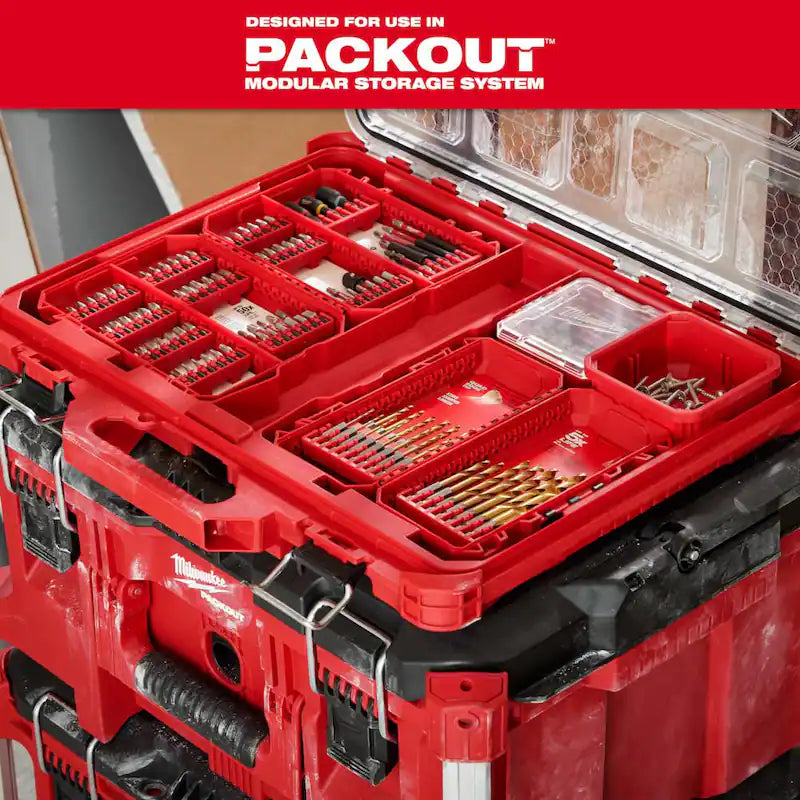 18-Volt Lithium-Ion Brushless Cordless 1/4 in. Impact Driver Kit with Screw Driver Bit Set C146823