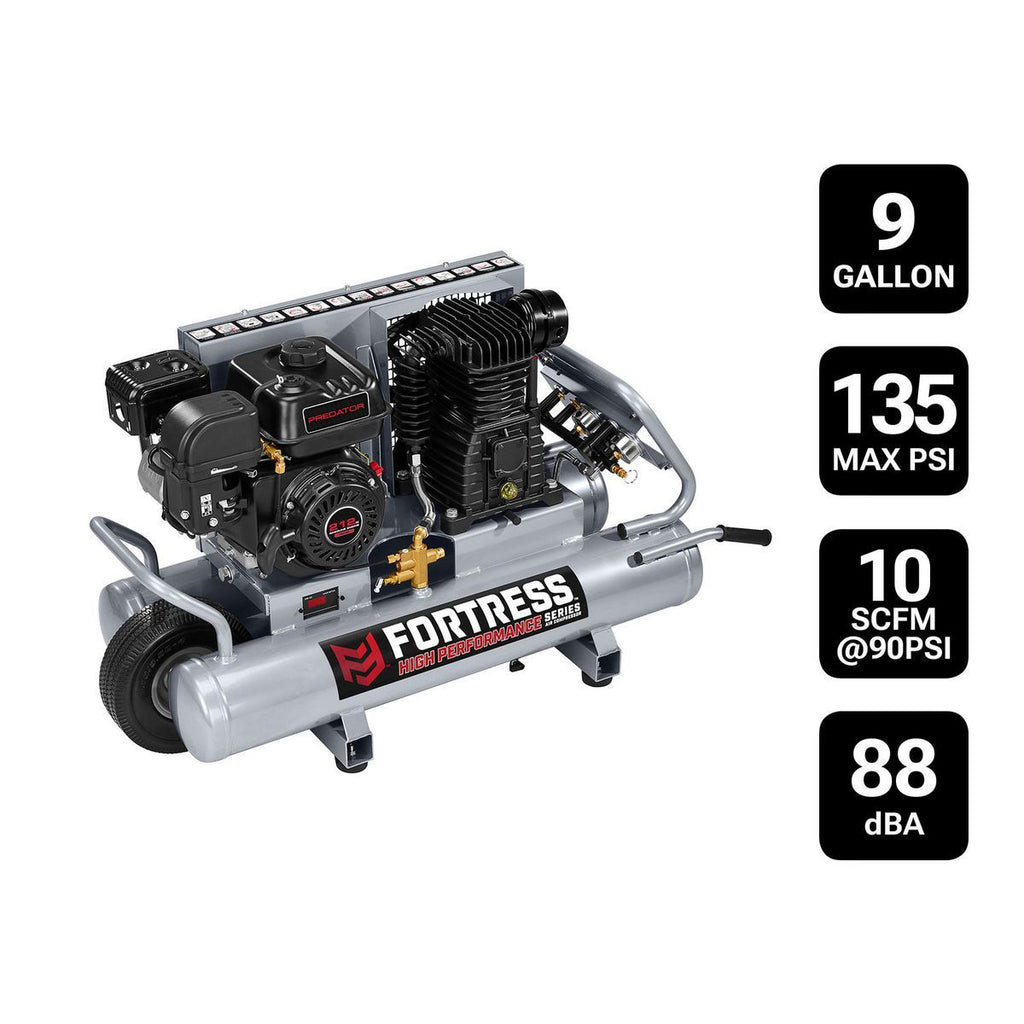 9 Gallon 135 PSI Gas Air Compressor P475345