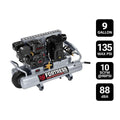 9 Gallon 135 PSI Gas Air Compressor P475345
