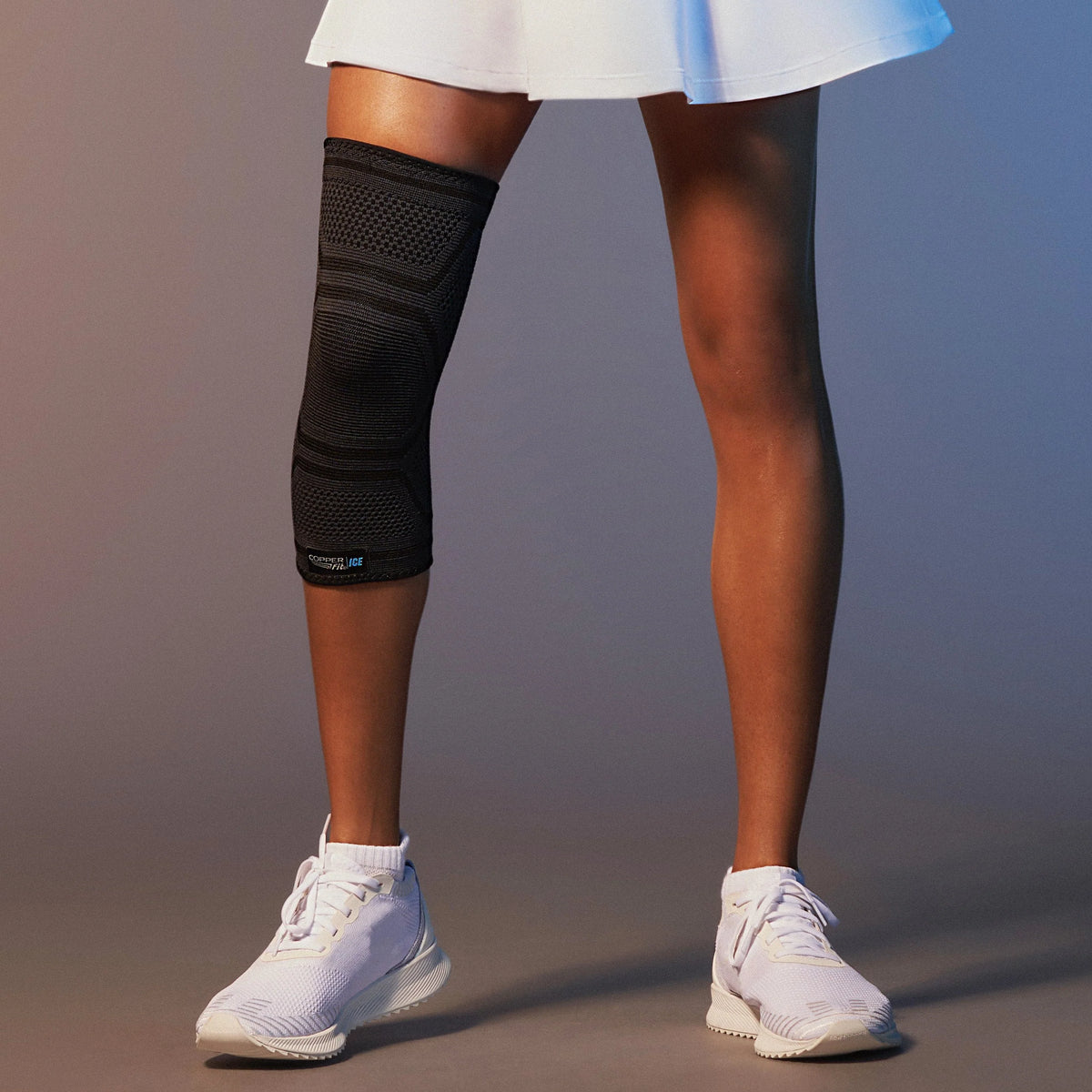 Black Large/XL Knee Compression Sleeve A14925