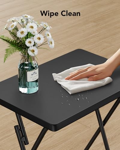 Folding TV Tray Table with No Assembly Required C444535