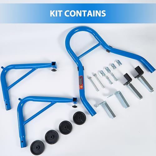 Blue Motorcycle Rear Wheel Lift Stand I477