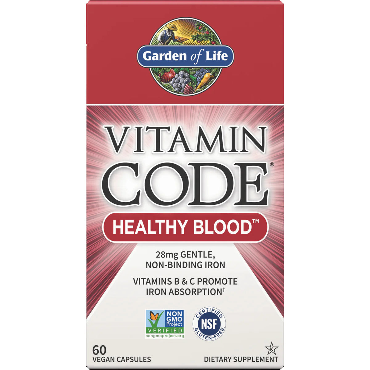 Vitamin Code Healthy Blood 60 vcaps R2105
