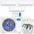 33,000 BTU 3 Zone Ductless Air Conditioner and Heat Pump G8331
