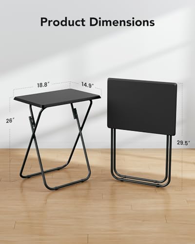Folding TV Tray Table with No Assembly Required C444535