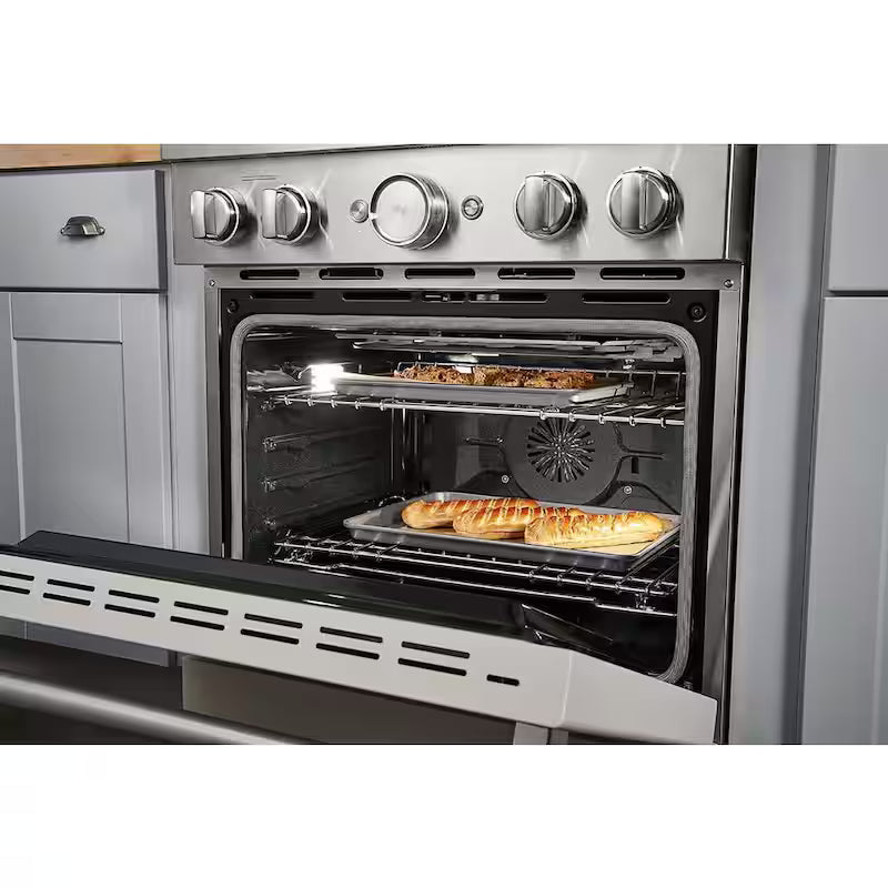4 Burner Dual Fuel Freestanding Smart Range D43850
