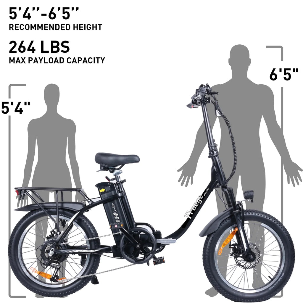 Folding Electric Bike 800W 48V 15Ah 20" Fat Tire K885993