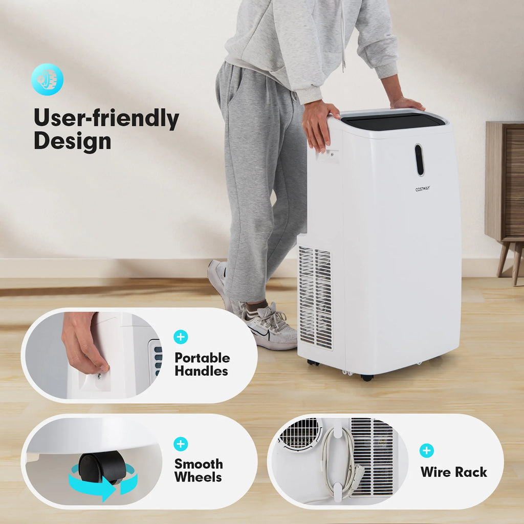 8800 BTU 4-in-1 Portable Air Conditioner D16540