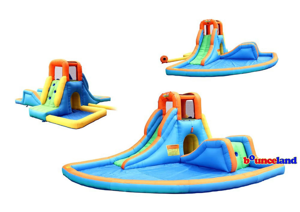 Inflatable Water Slide with Large Pool Z898471