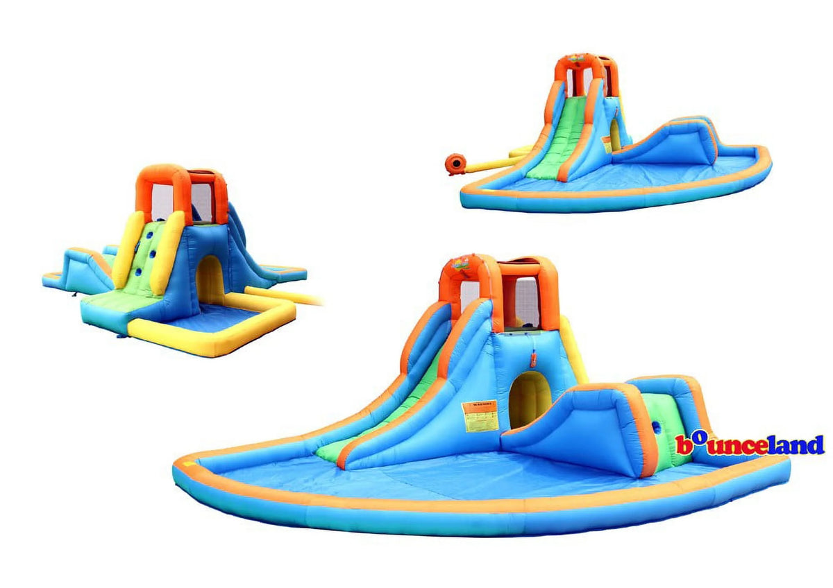 Inflatable Water Slide with Large Pool Z898471