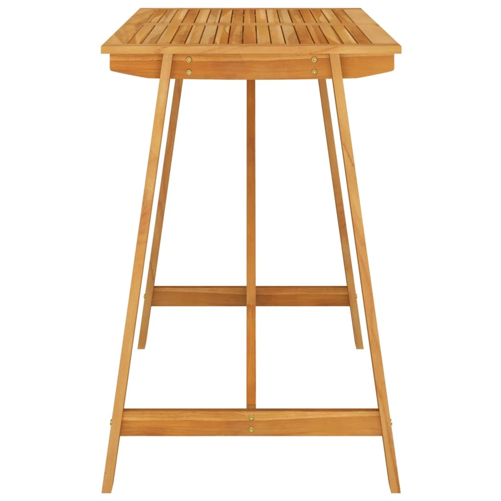 Acacia Wood Counter Height Bar Table S825778