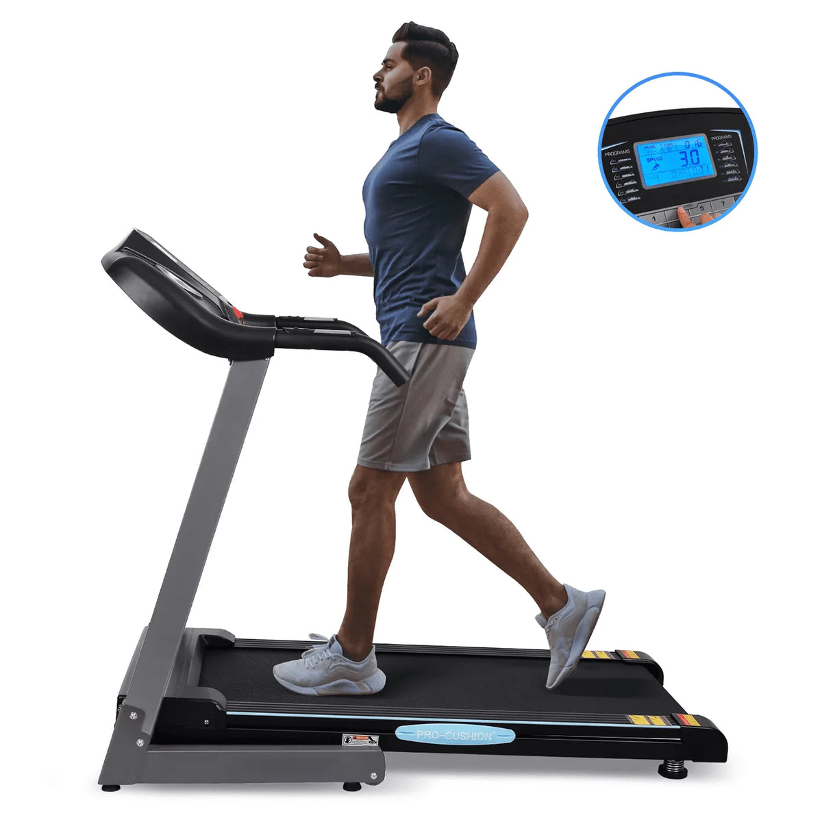 2.5 HP Folding Treadmill with 12% Auto Incline W8333