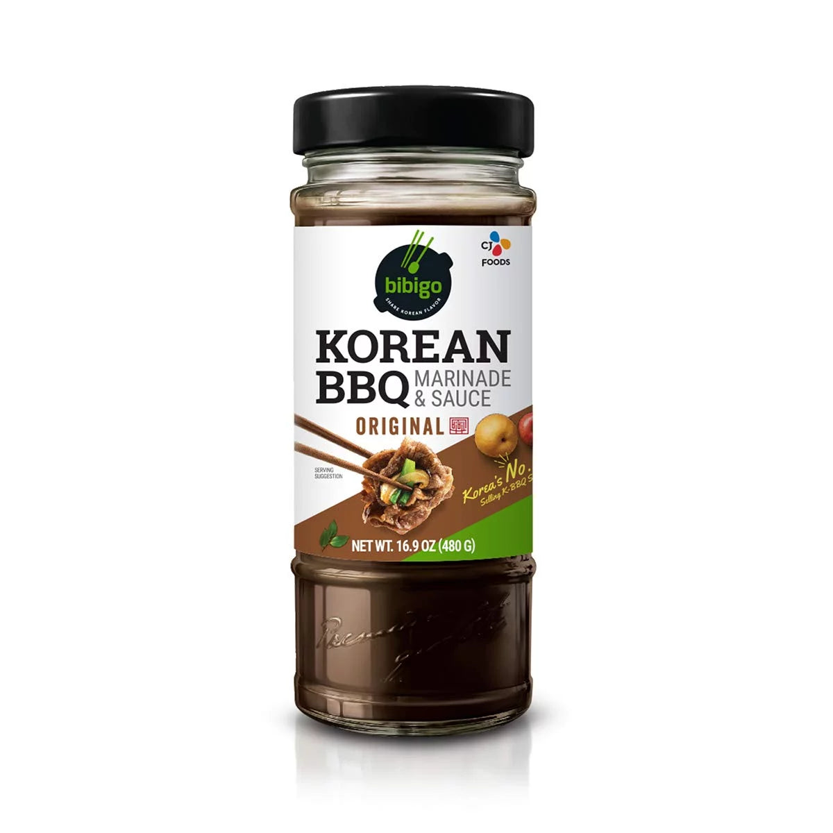 Korean Bbq Sauce Original 16.9 Ounce Pack of 6 J256