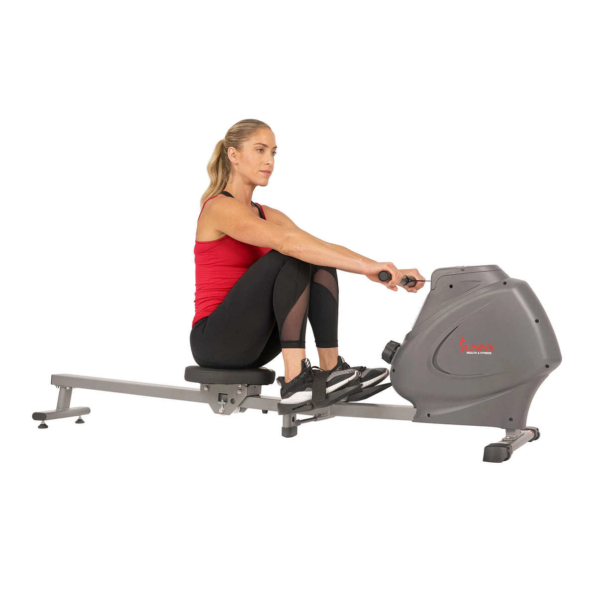 Magnetic Rowing Machine with LCD Monitor Y2122