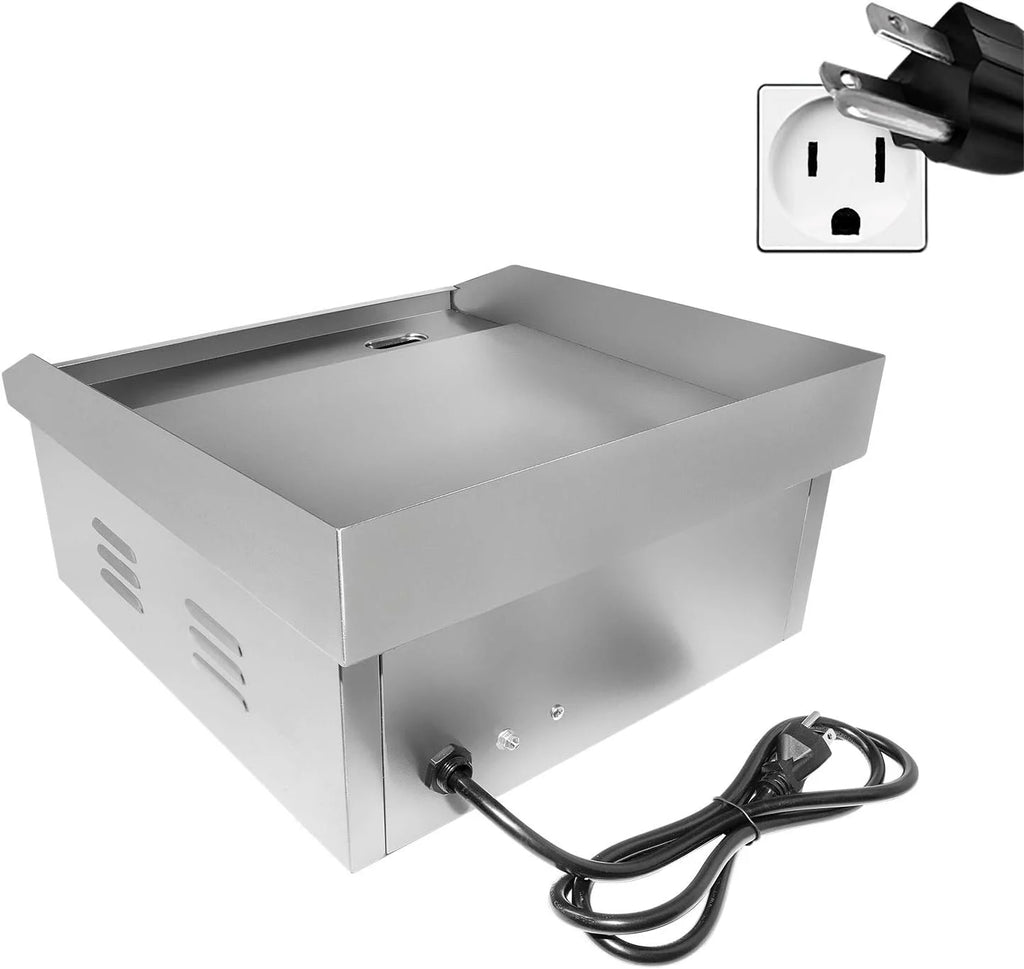 Flat Top Griddle Nonstick Pan 110V 14" X 15" M608