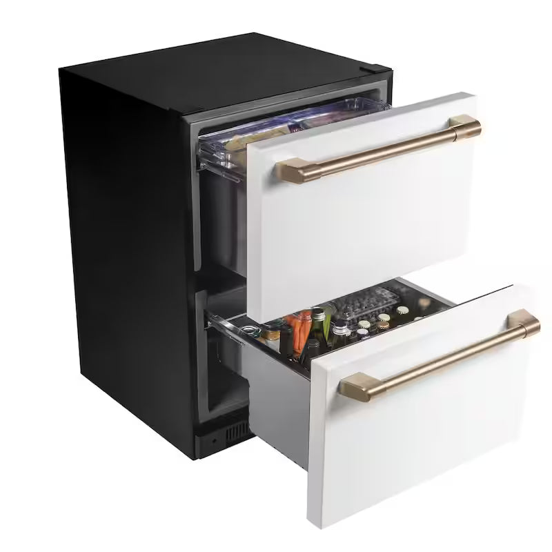 5.7 cu. ft. Dual Drawer Undercounter Refrigerator Matte White V38958