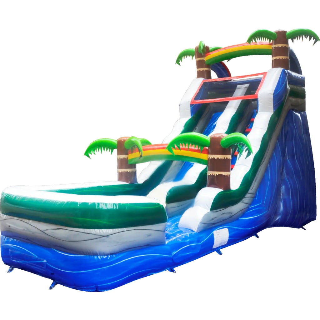 16 ft Inflatable Water Slide with Air Blower S950