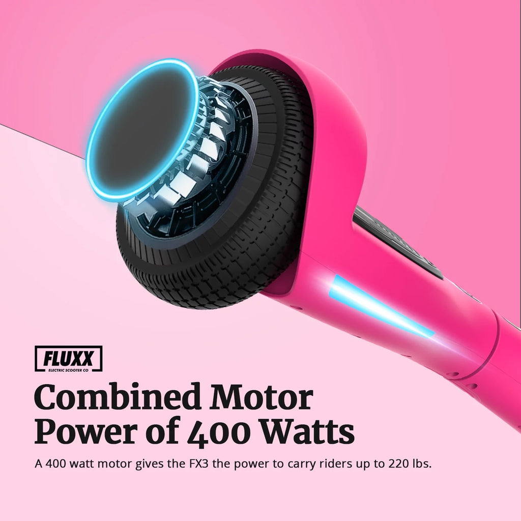 Pink Hoverboard 6.5" LED Wheels Q3724