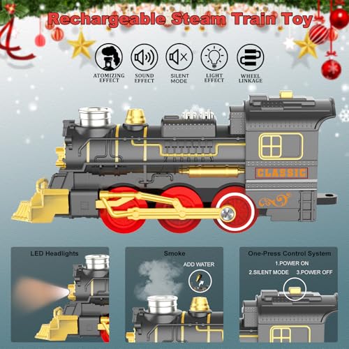 Electric Train Set with 3D Elevated Tracks T5493