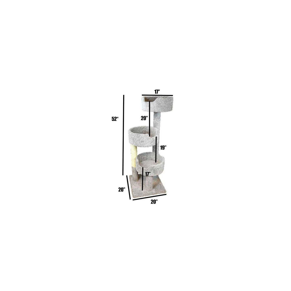 52 in. Cat Tree D707156