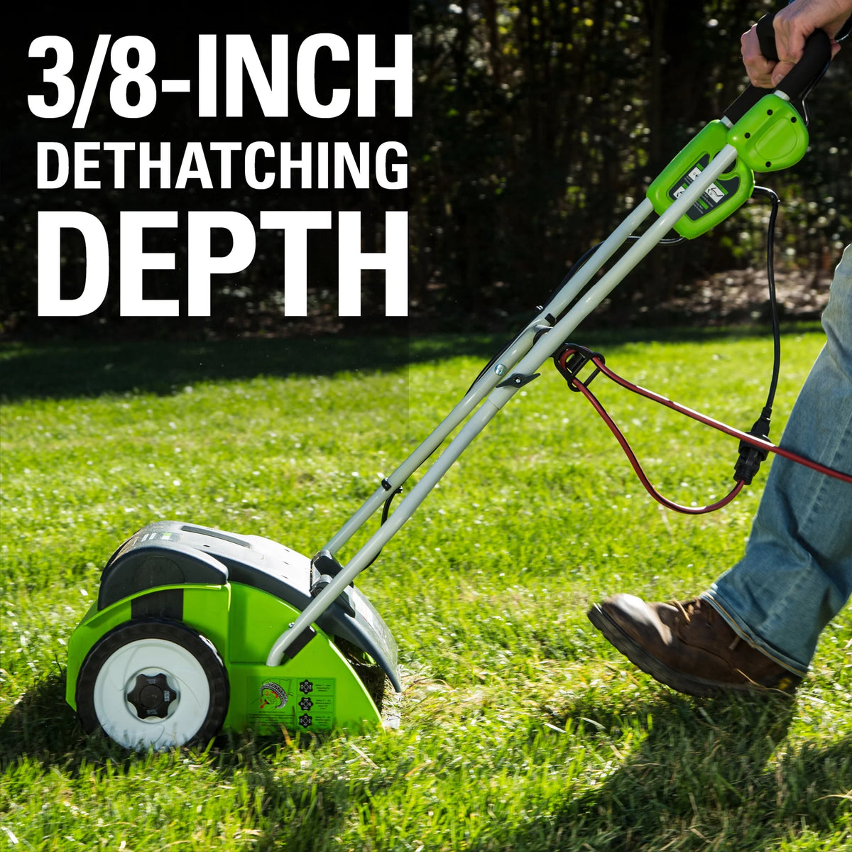 14 Amp Corded Electric Dethatcher L582559