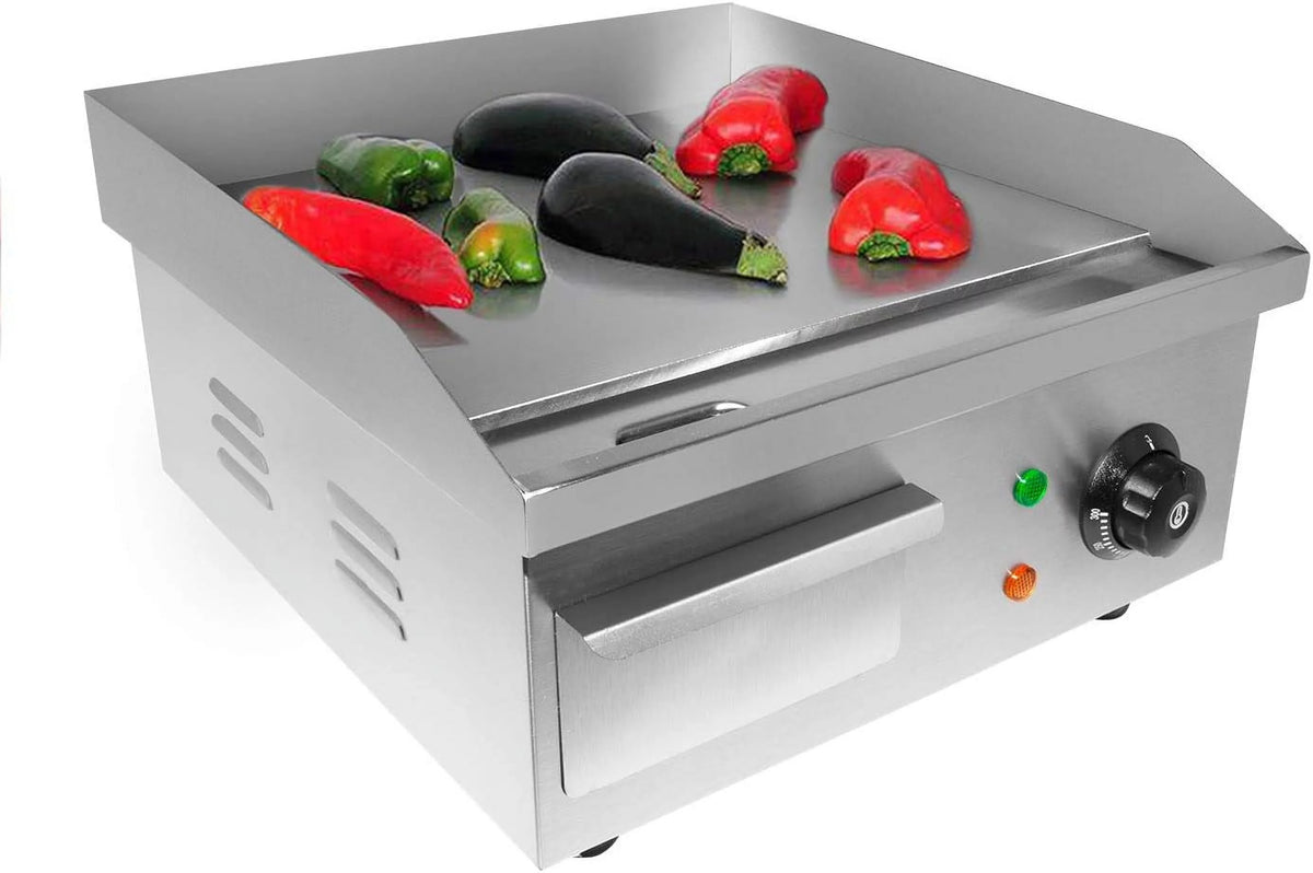 Flat Top Griddle Nonstick Pan 110V 14" X 15" M608