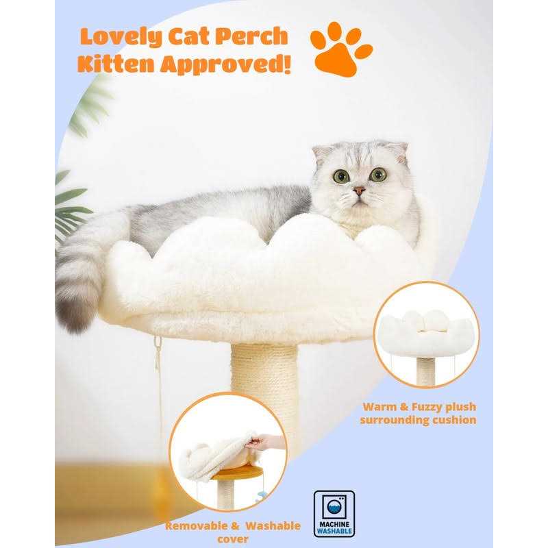Cat Scratching Post with Bed Cat Tree Tower S8178