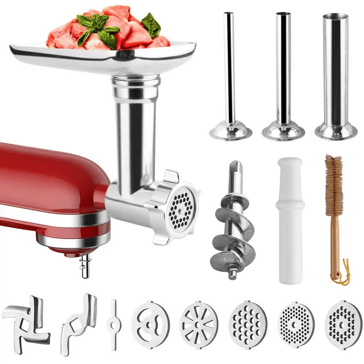 Stainless Steel Sausage Stuffer Attachment K1938