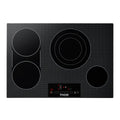 30 In. Electric Cooktop with 4 Burners in Black X578452