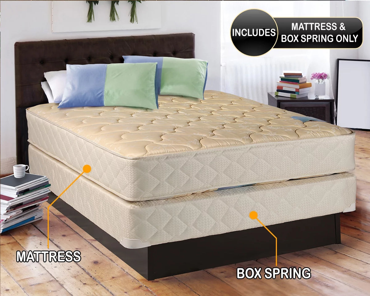 9 Innerspring Mattress and Box Spring Set Full-XL U310160
