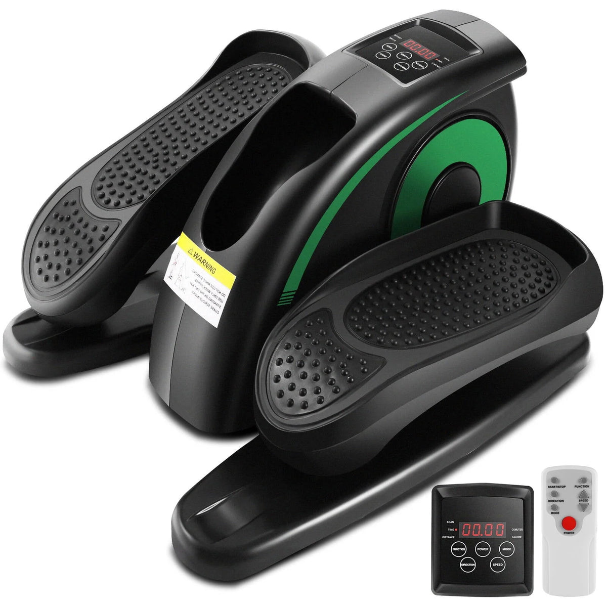 Under Desk Elliptical Machine with LCD Monitor M144